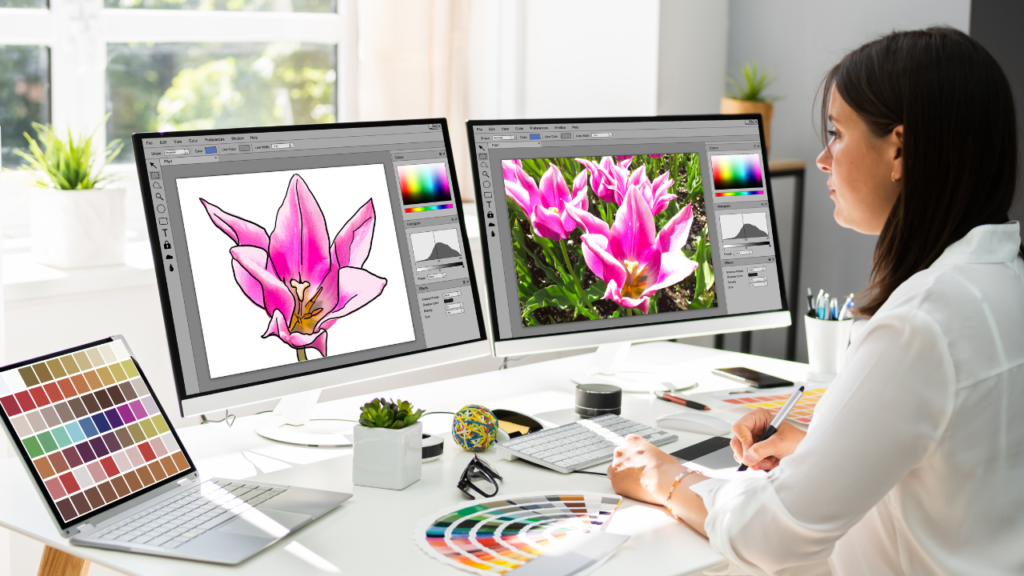 Graphic designing