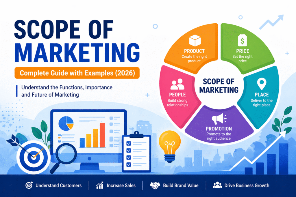 Scope of Marketing: Complete Guide with Examples (2026)